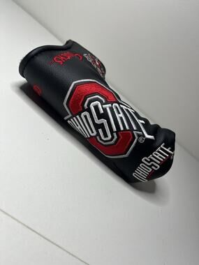 Team Golf NCAA Ohio State Buckeyes Go Bucks Blade Putter Cover Fits Scotty EUC!